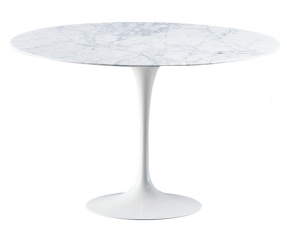 Round marble table 90 cm